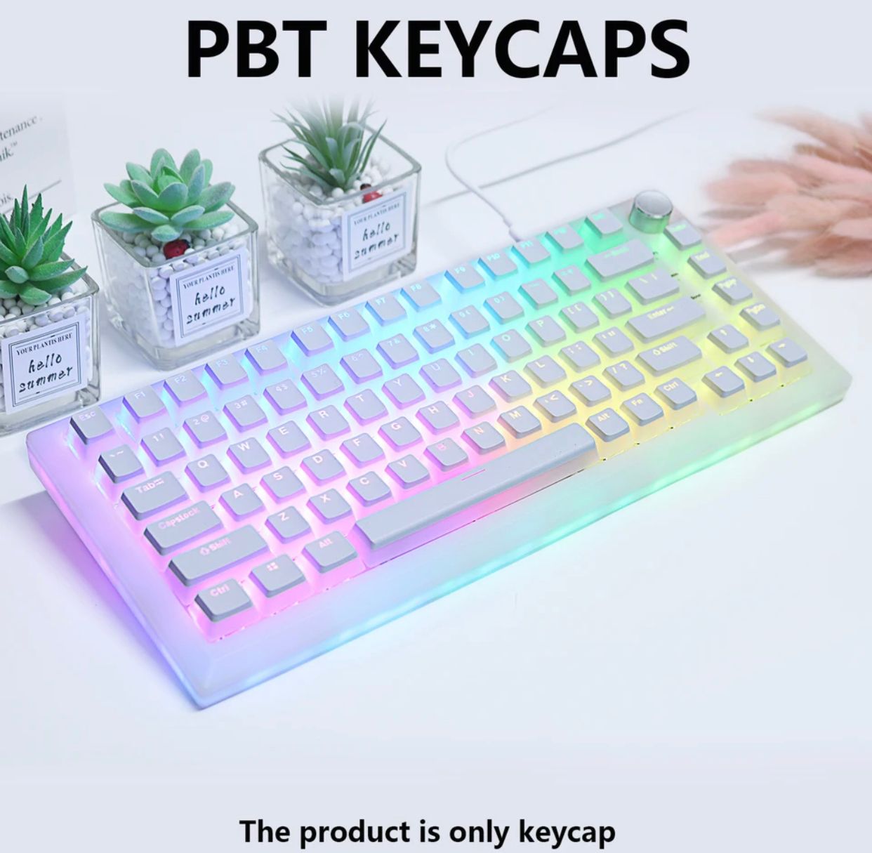 Pudding Keycaps 129 keys