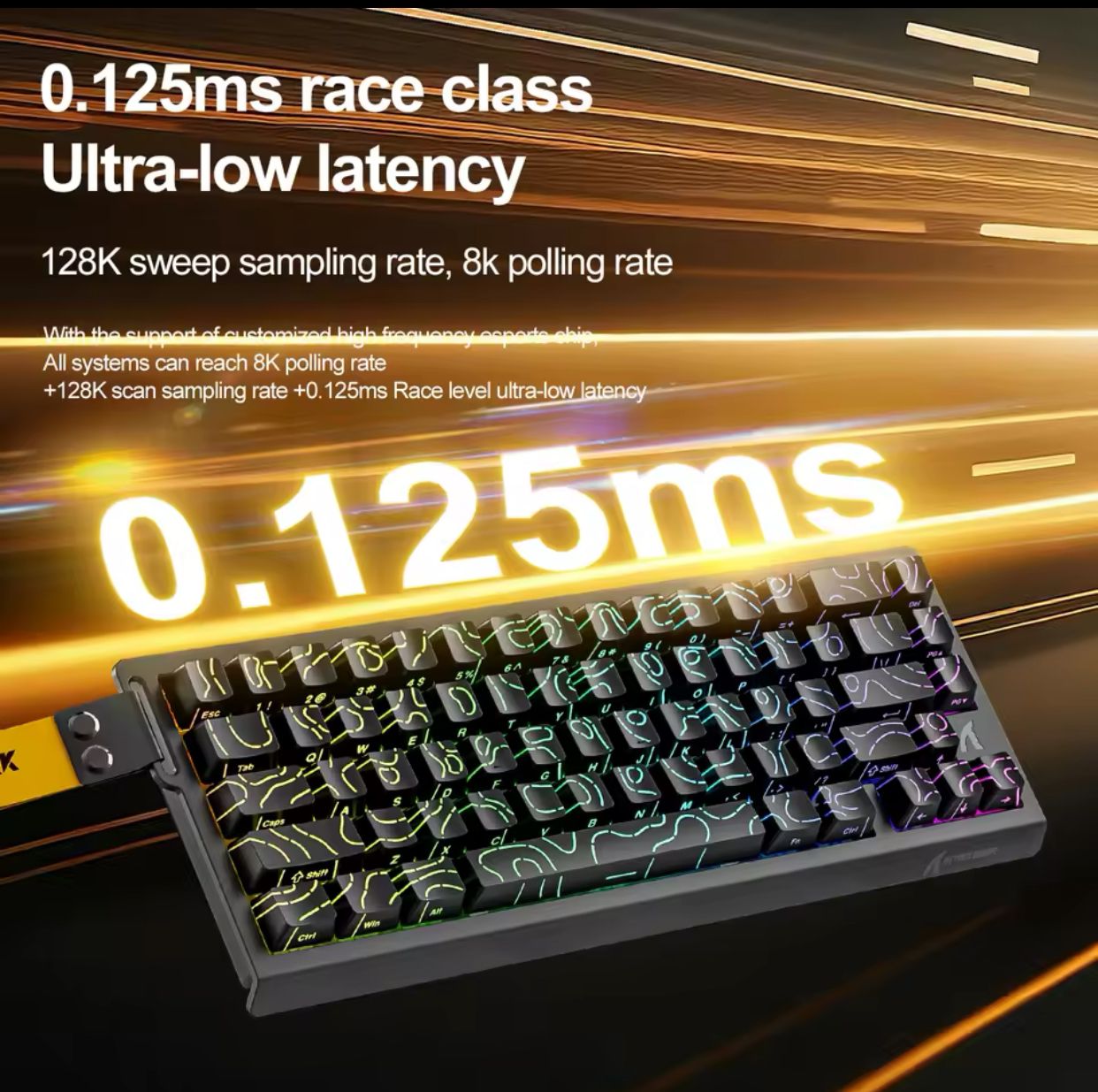 ATTACK SHARK X68HE Moonlight