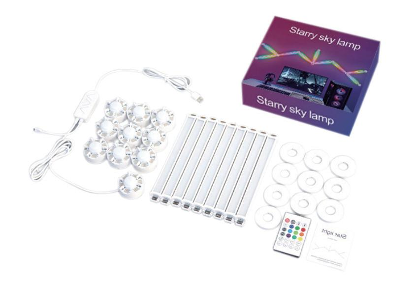 RGB Smart 9 Segment LED Light Bar Modern