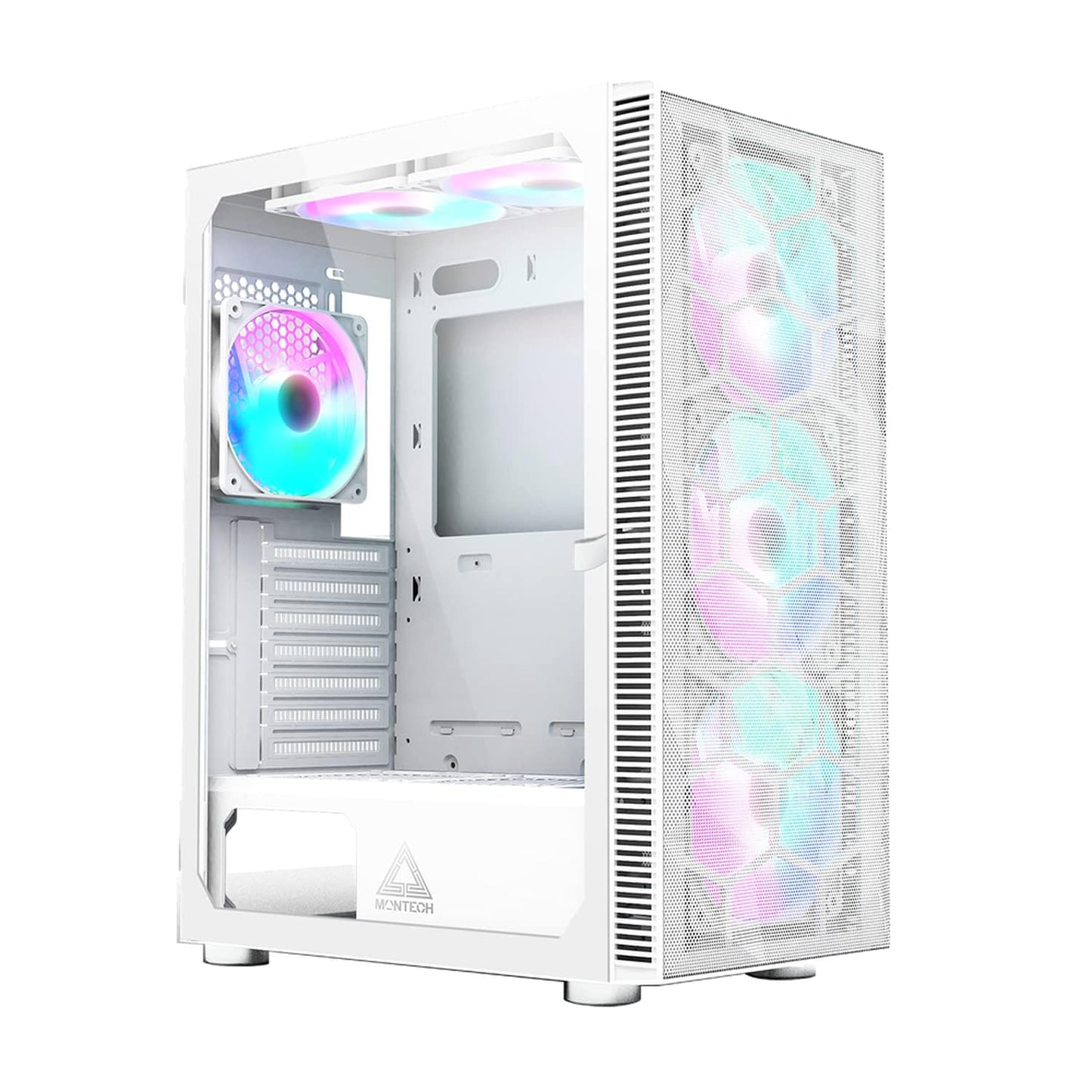 FULL WHITE Gaming PC I5 14400f & GeForce RTX 5050 ,WHITE
