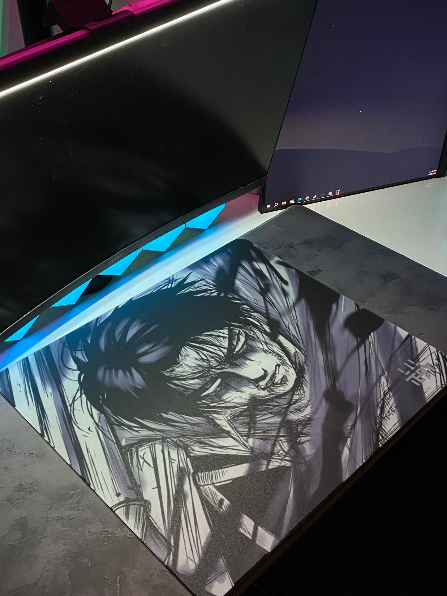 Lil mouse pad Glass 400X450X3MM