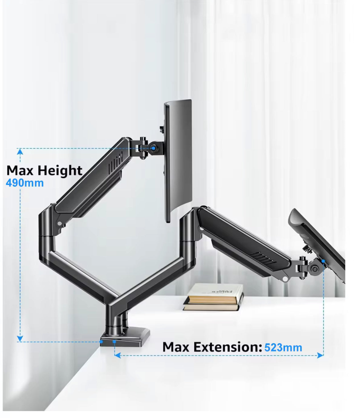 Monitor stand dual monitor stand for 13” to 32” inch
