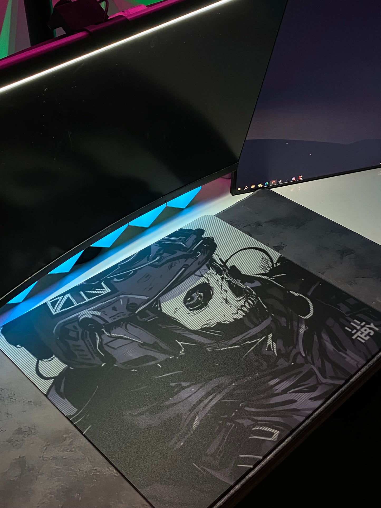 Lil mouse pad Glass 400X450X3MM