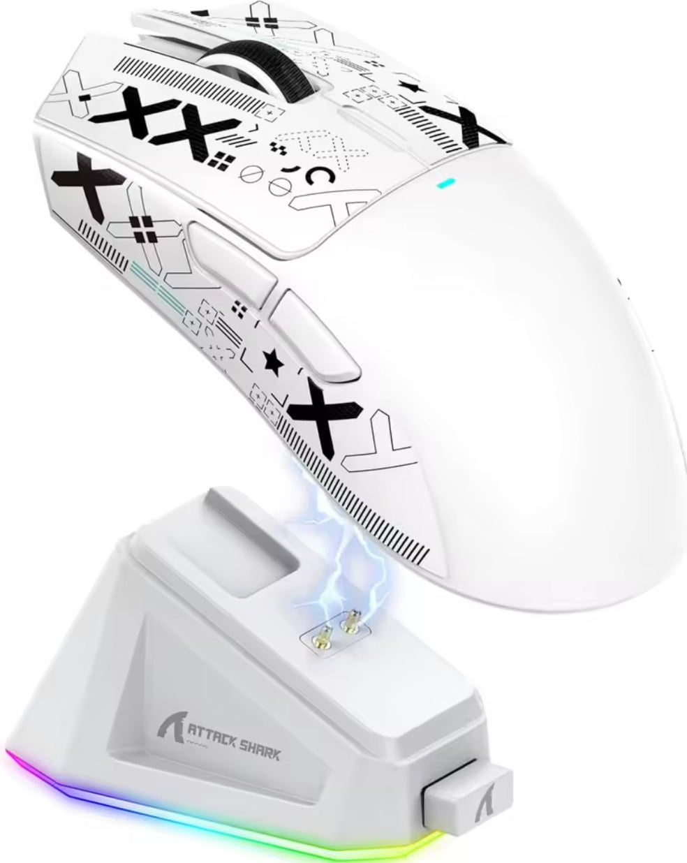 Attack Shark X11 PAW3311 White Bluetooth