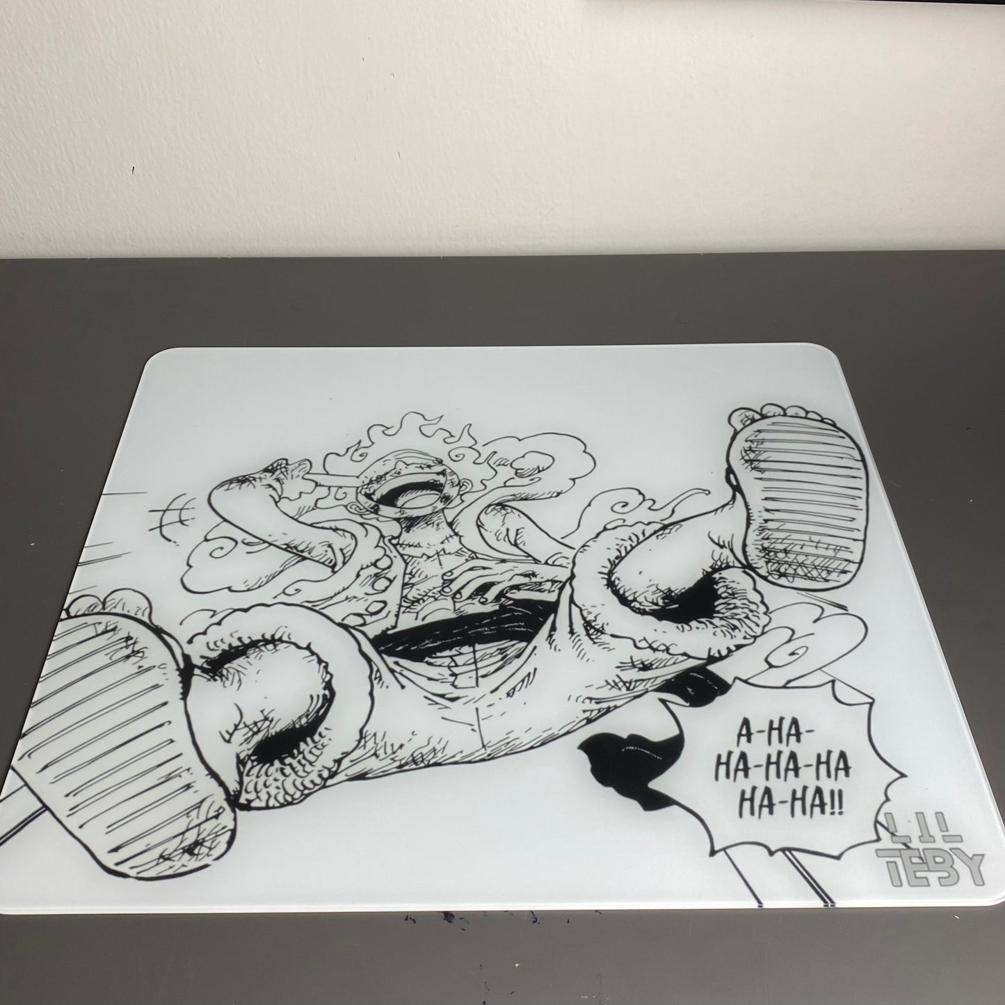 LiL MOUSE PAD GLASS 400X450X3MM