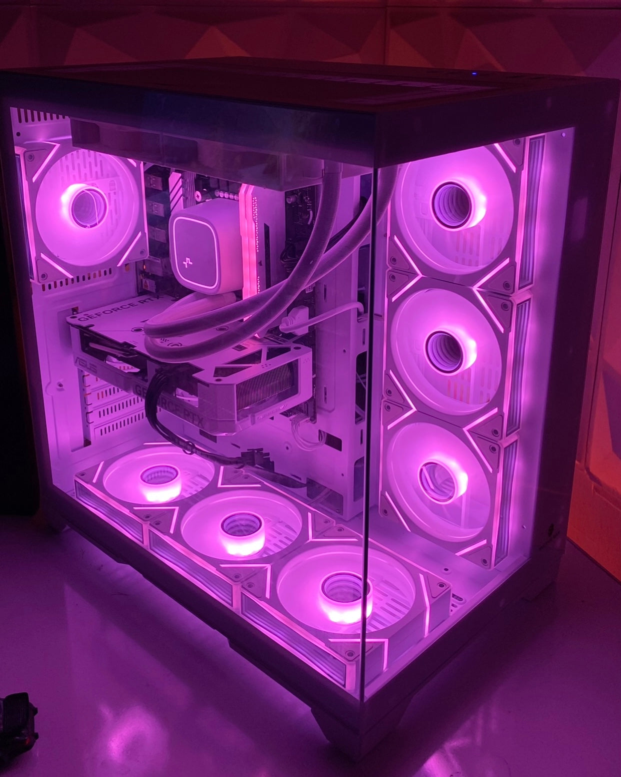 Gaming PC Bundle I5 14400f & GeForce RTX 5060 ,WHITE
