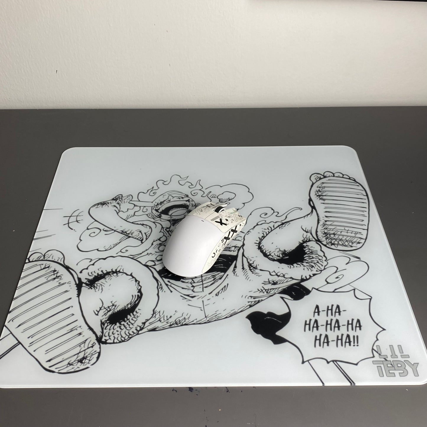 LiL MOUSE PAD GLASS 400X450X3MM