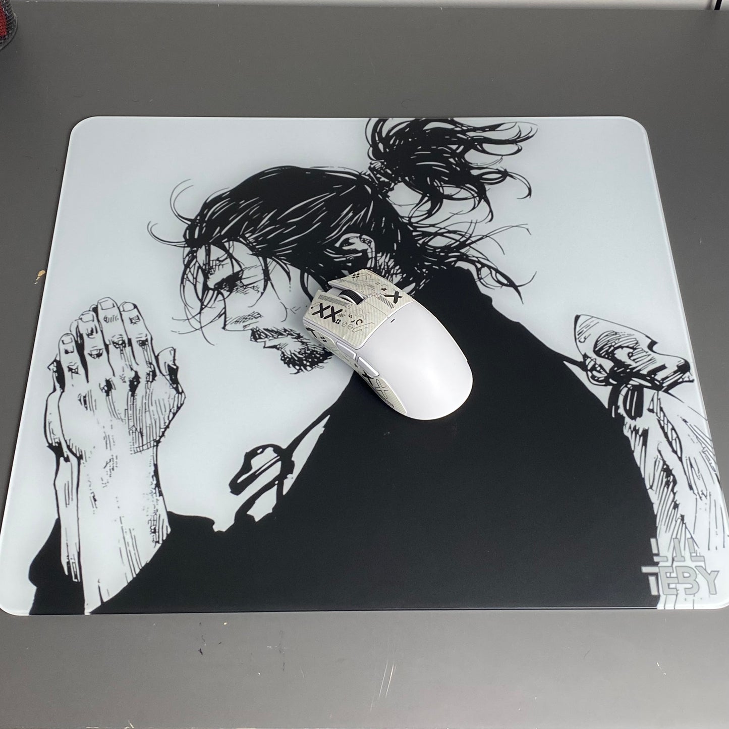 LiL MOUSE PAD GLASS 400X450X3MM
