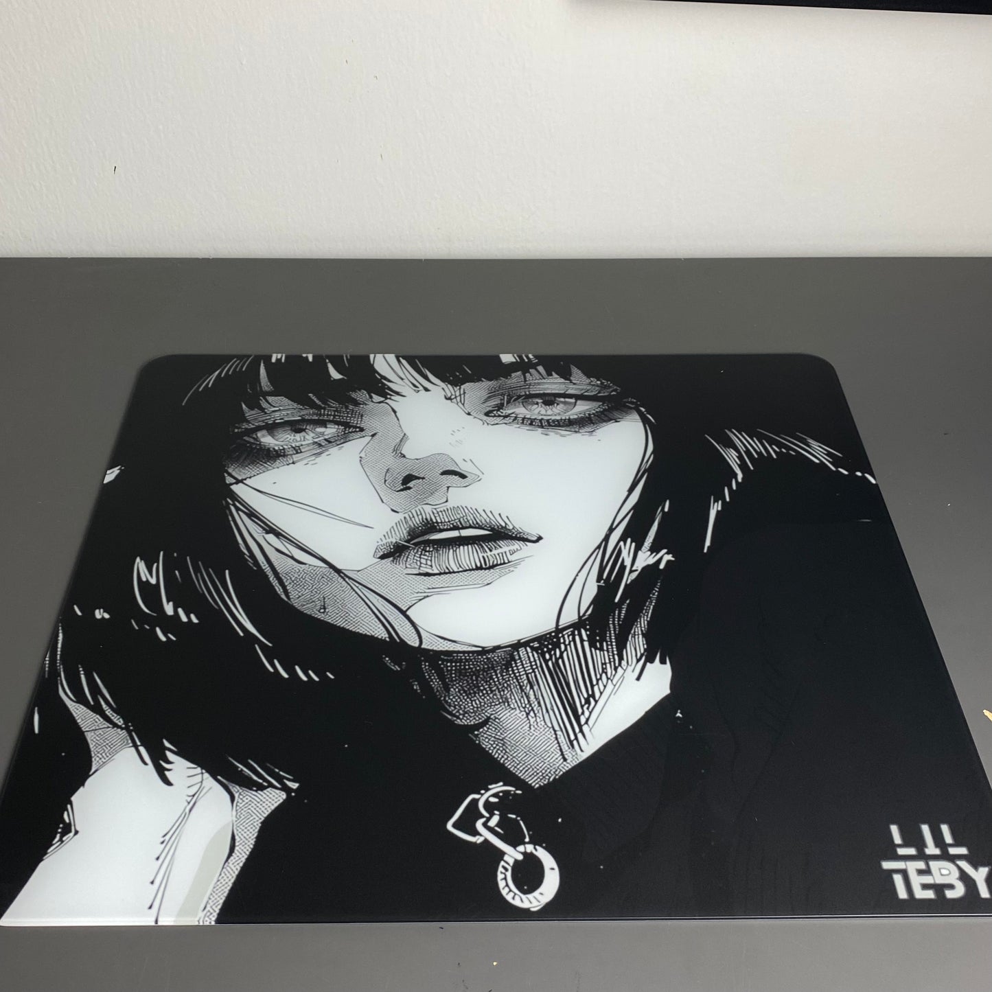 LiL MOUSE PAD GLASS 400X450X3MM