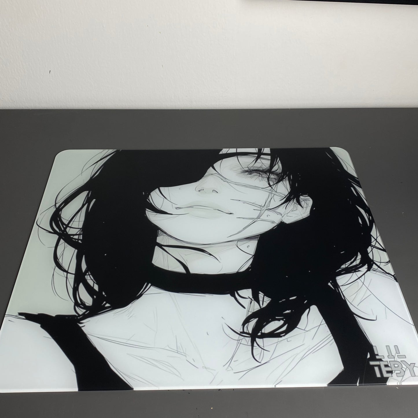 LiL MOUSE PAD GLASS 400X450X3MM
