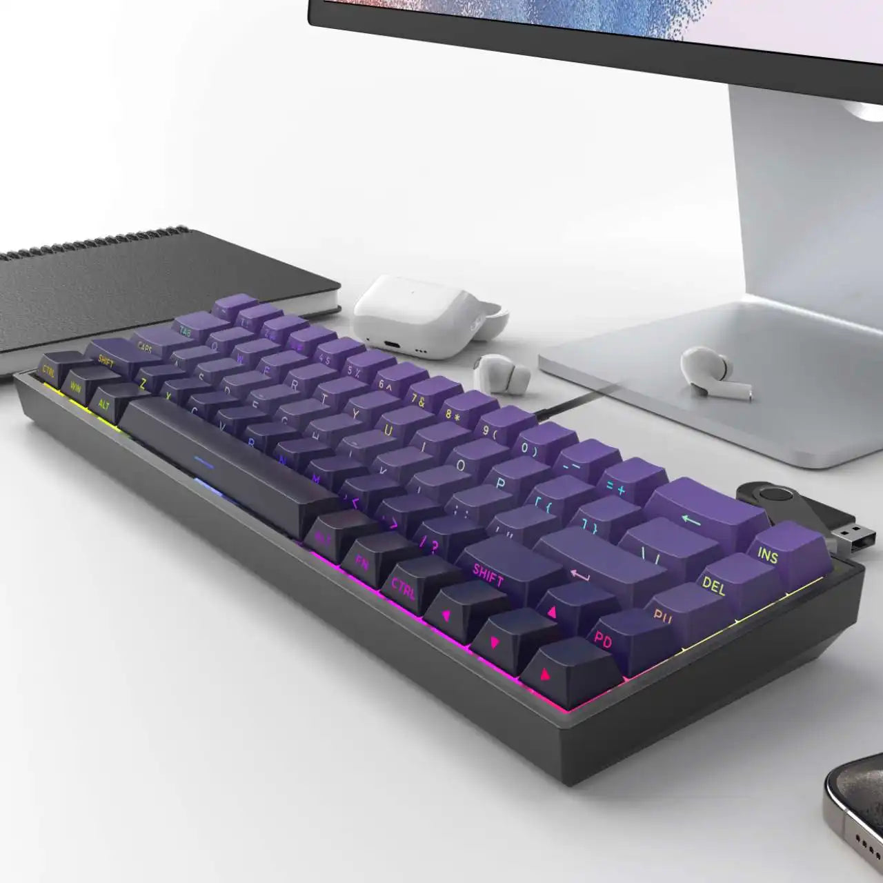 Lil 22 Mechanical Keyboard Hot-swap Red switch