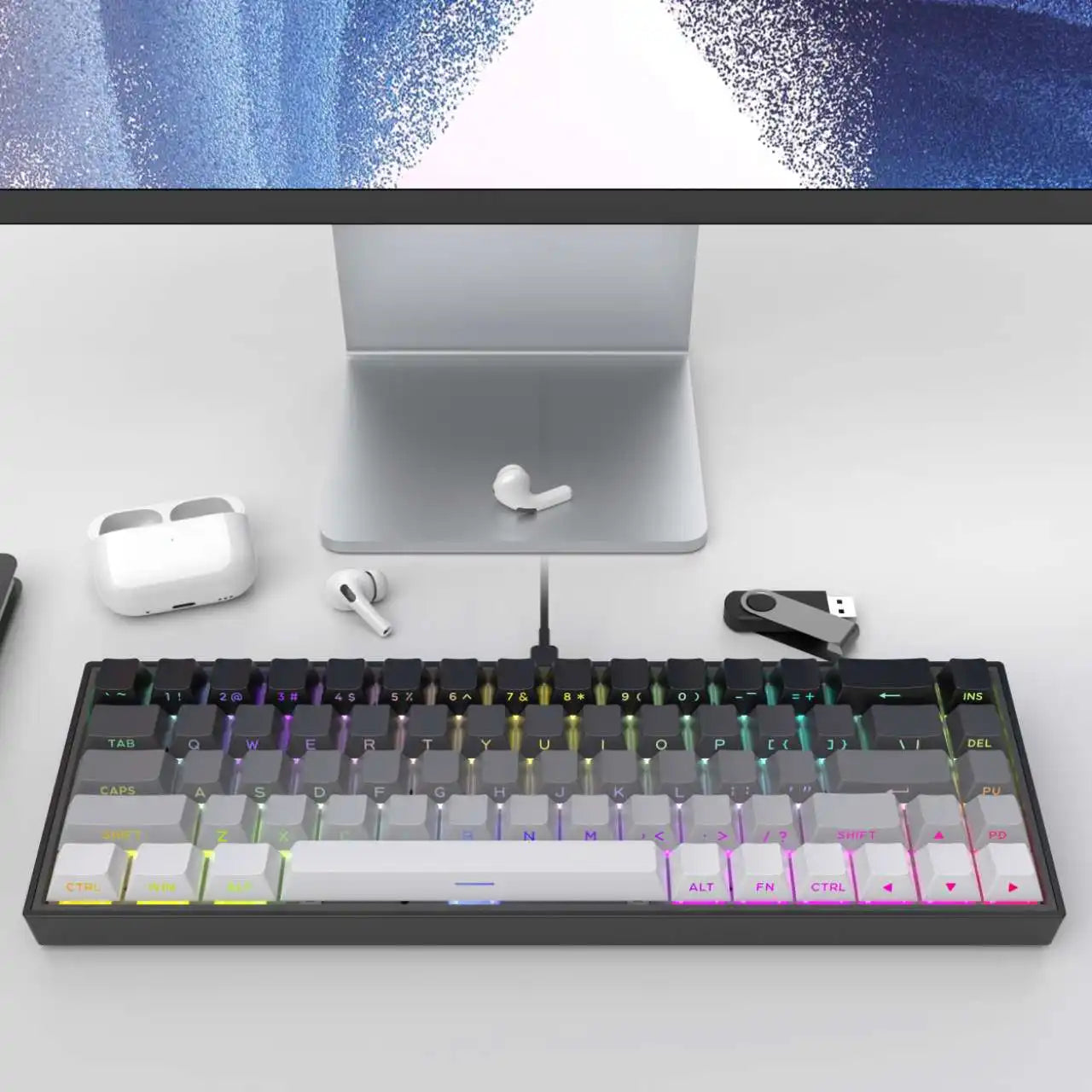 Lil 22 Mechanical Keyboard Hot-swap Red switch