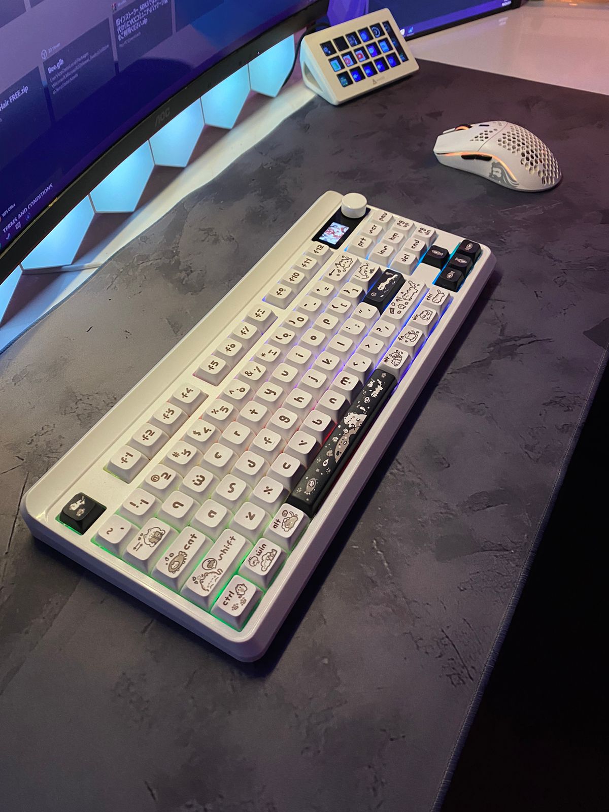 LIL MOUSE PAD WATERPROOF GREY