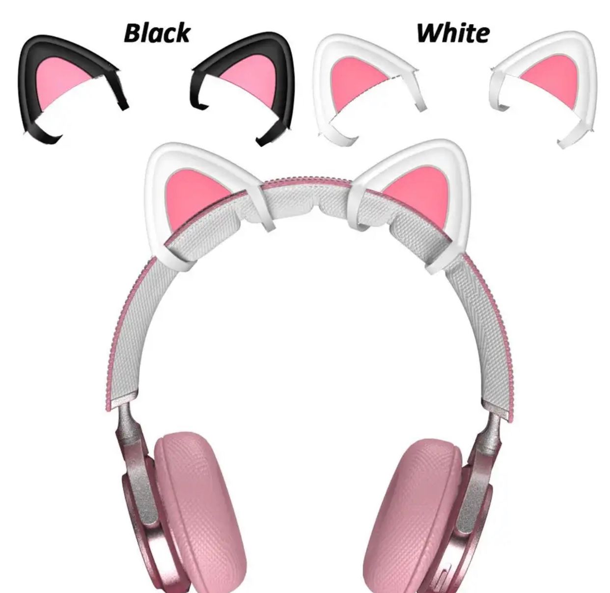 Gaming Headphones 1Pair Cat Ears Attachment