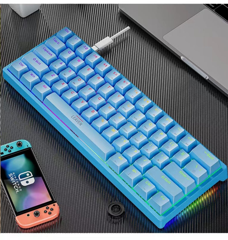 KB61 KEYBOARD BLUE SWITCH