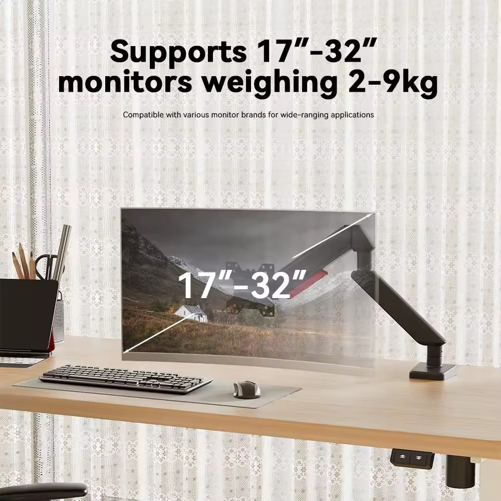 STAND MONITOR WHITE