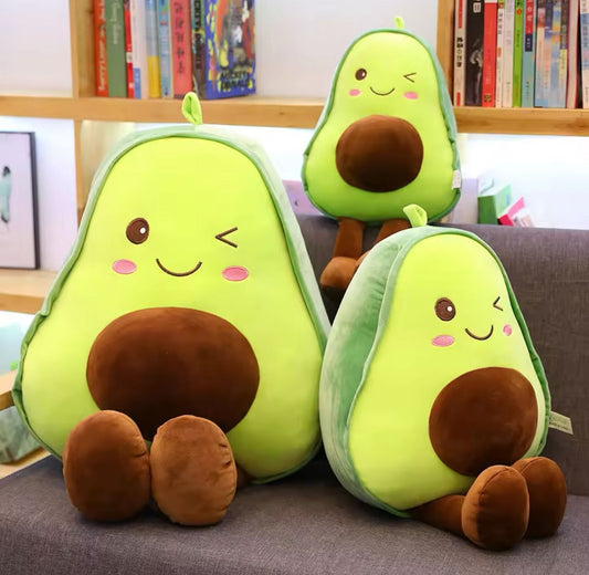 New Cute Avocado Plush Toy 30cm