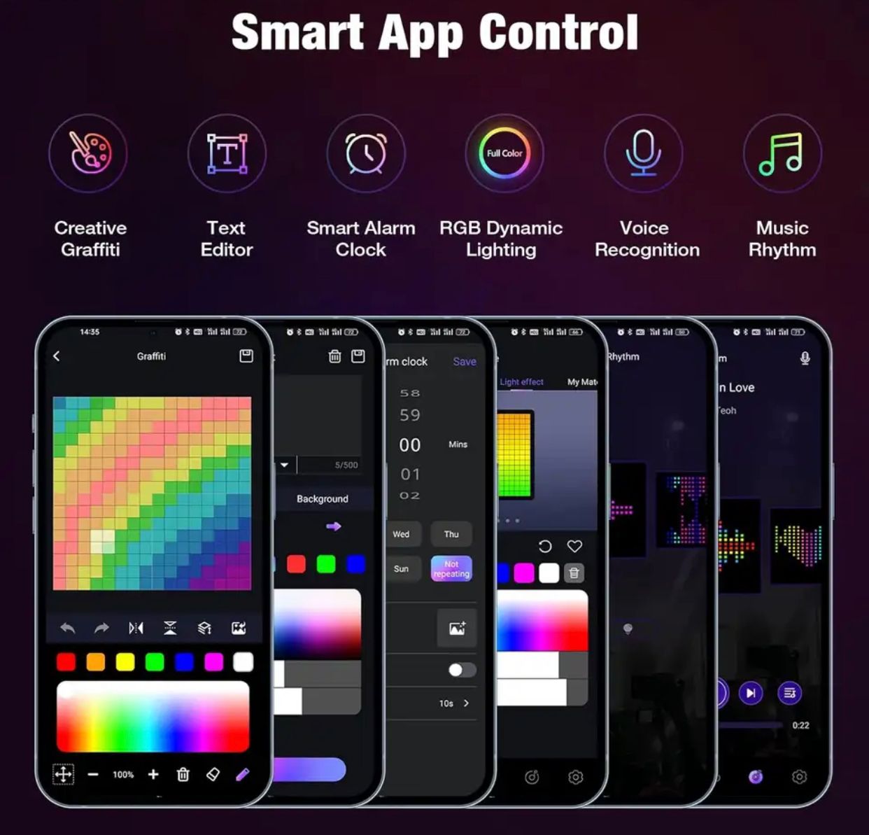 DIY Smart LED Matrix Pixel Display RGB