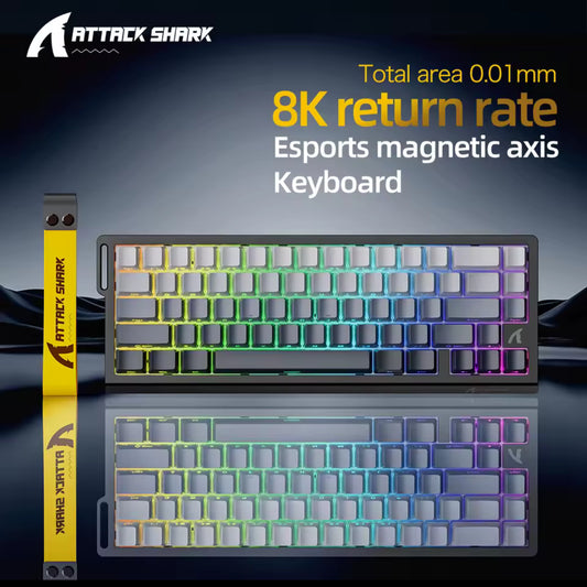 ATTACK SHARK X68HE Moonlight