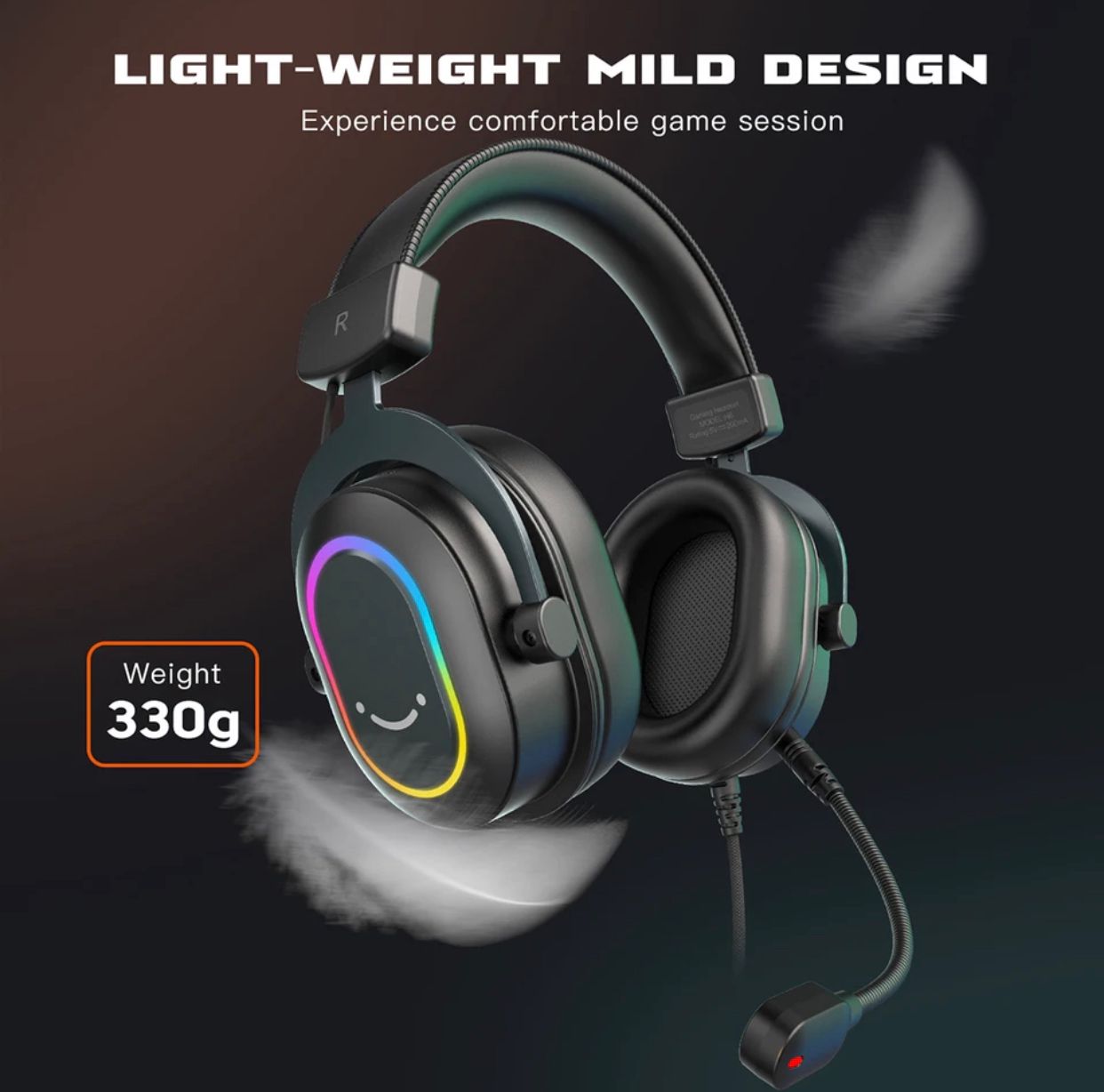 Fifine Dynamic RGB Gaming Headset