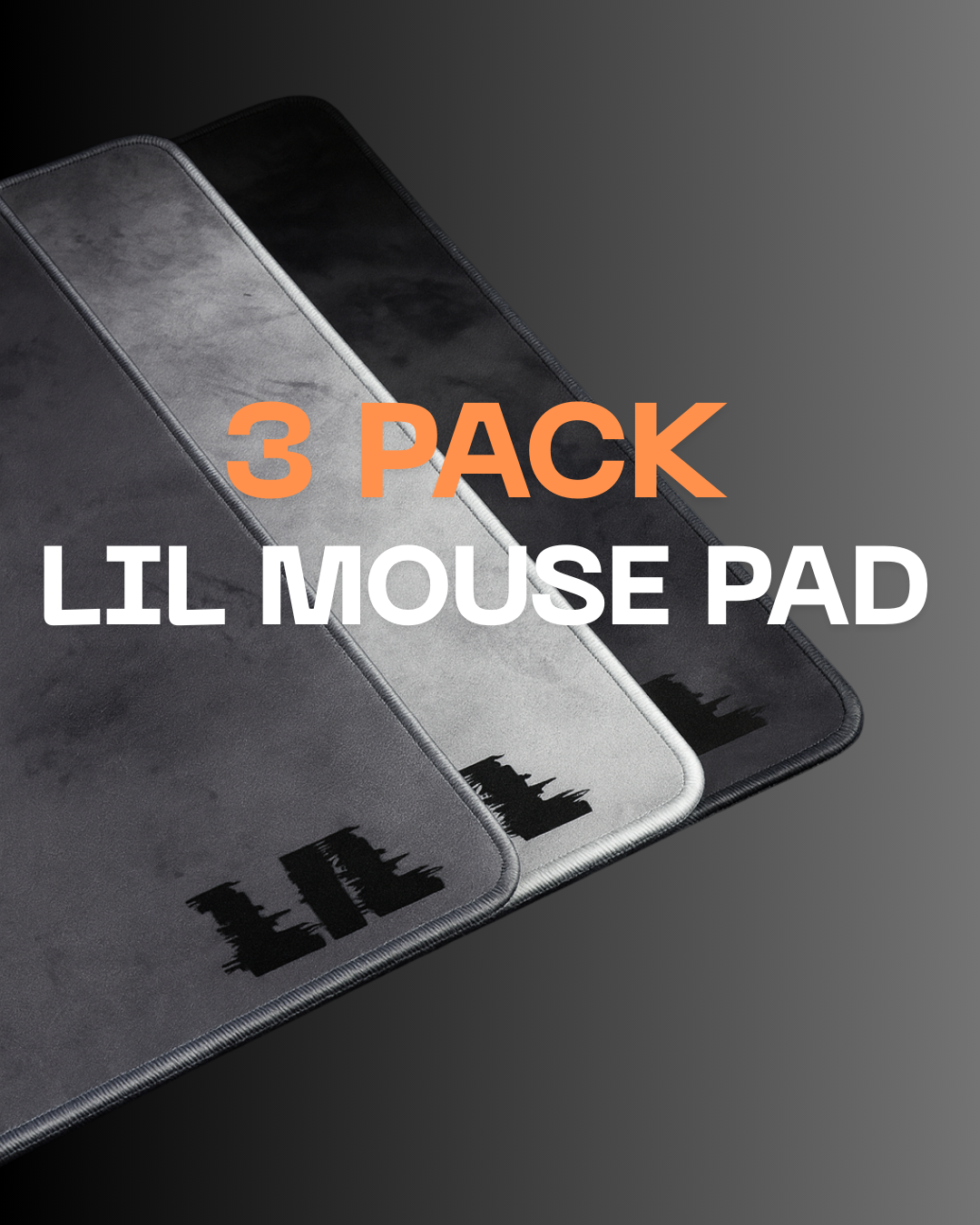 3 PACK LIL MOUSE PAD  900X400X4mm