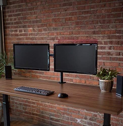 Double Monitor Desk Stand