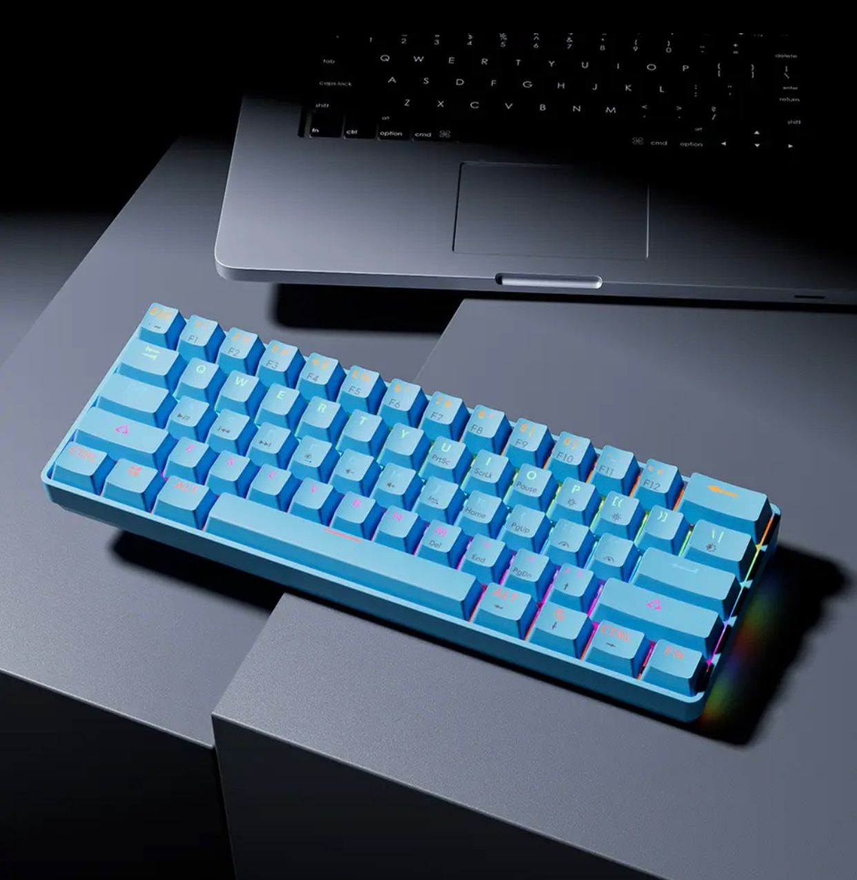 KB61 KEYBOARD BLUE SWITCH