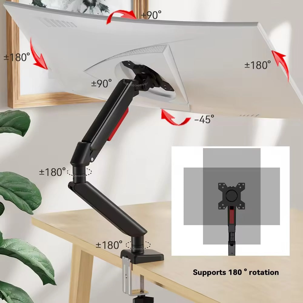 STAND MONITOR WHITE