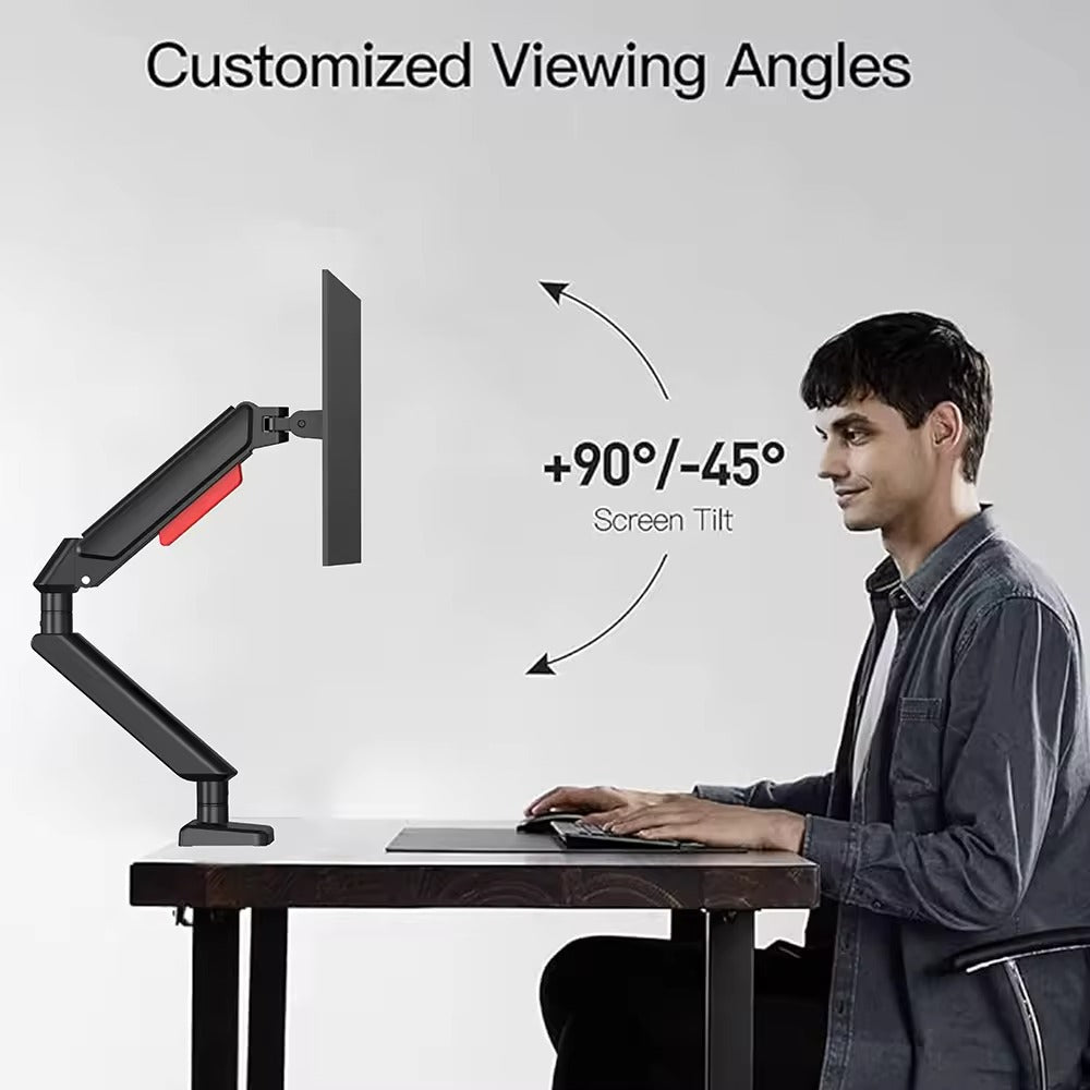 STAND MONITOR WHITE