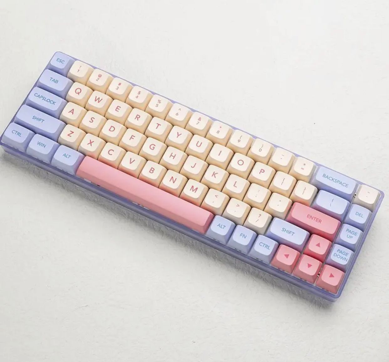 Marshmallow 132 Keys Keycaps