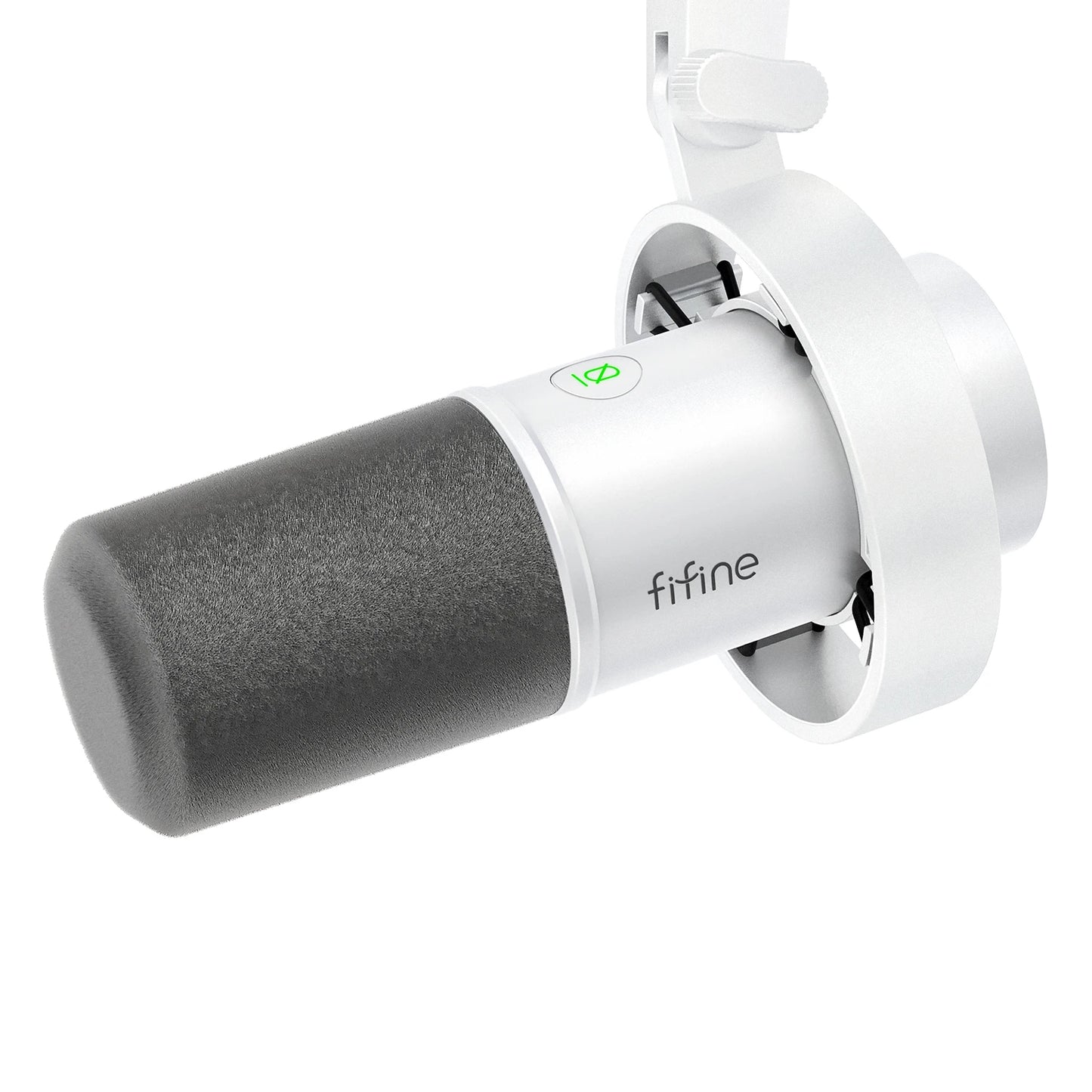 K688 FIFINE Dynamic Microphone WHITE