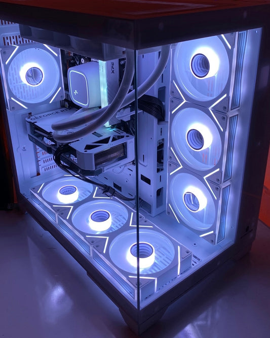 Gaming PC Bundle I5 14400f & GeForce RTX 5060 ,WHITE