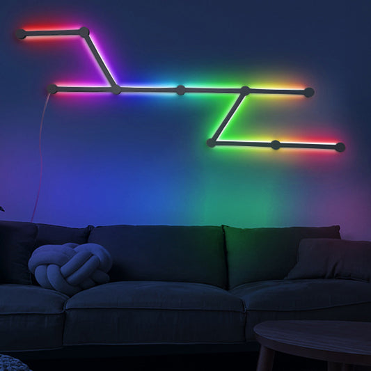 RGB Smart 9 Segment LED Light Bar Modern