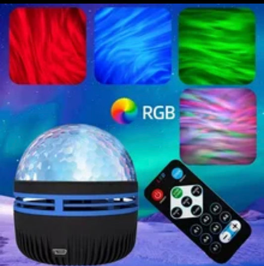 Starry Projector Light With 7 Color Patterns USB