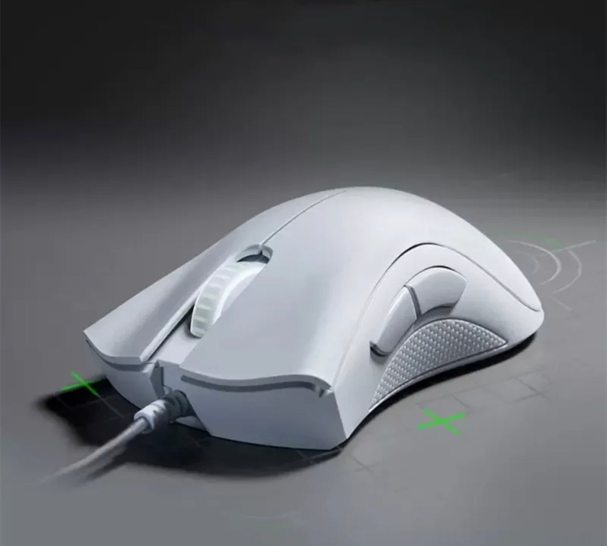 RAZER DEATHADDER mouse gaming white