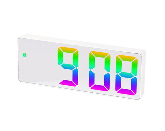 LED Mirror Digital Alarm clock