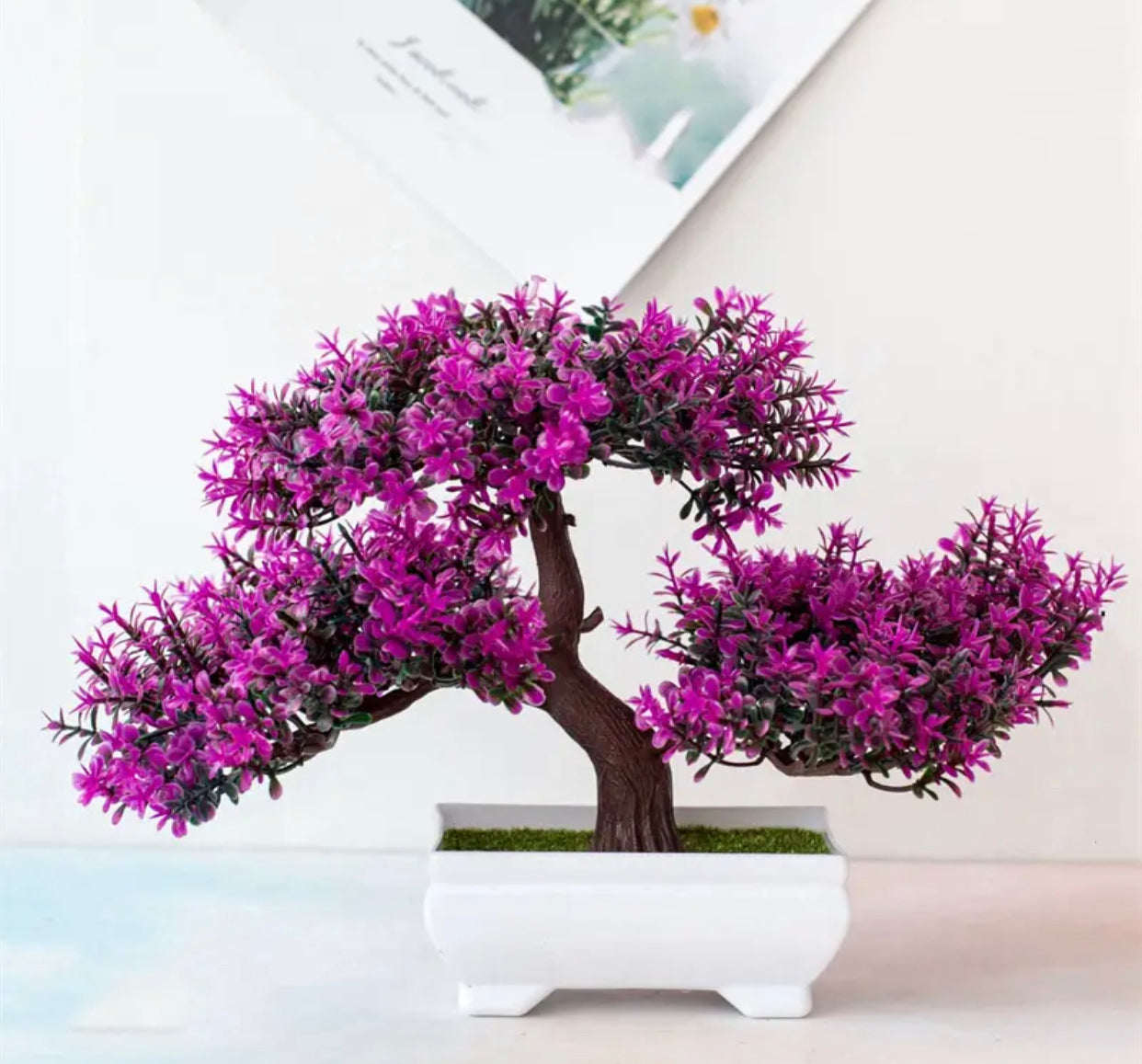 Artificial Plastic Plants purple