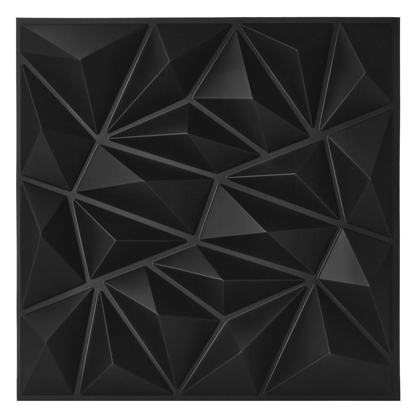 3D PANELS 50X50CM BLACK & WHITE