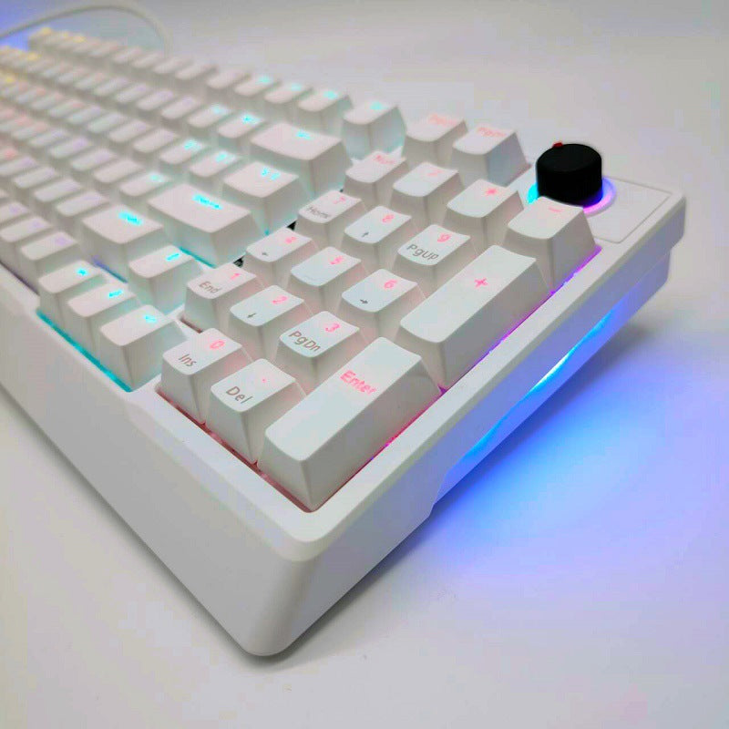 Lil12 KEYBOARD WHITE , RED SWITCH