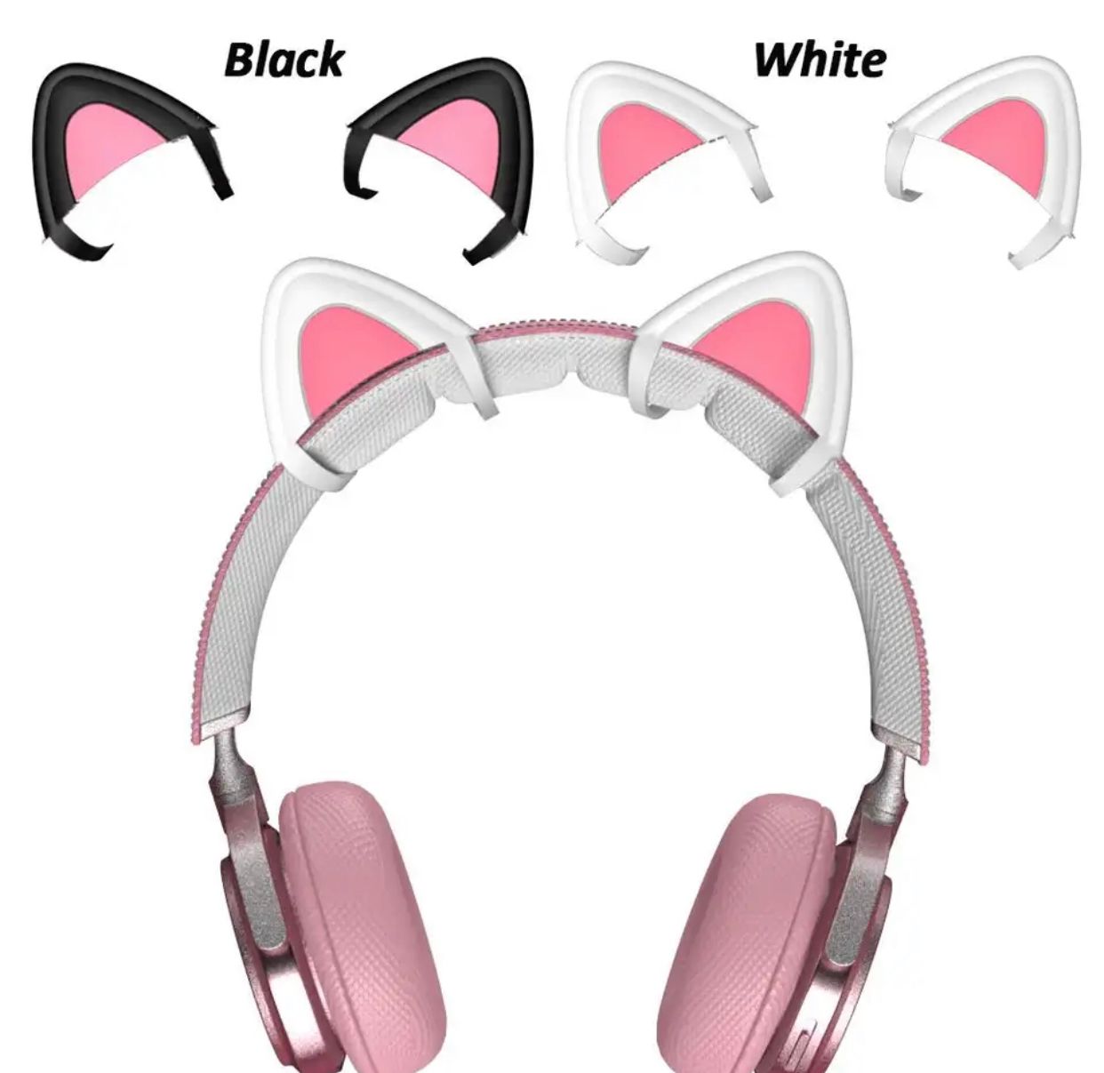 Gaming Headphones 1Pair Cat Ears Attachment