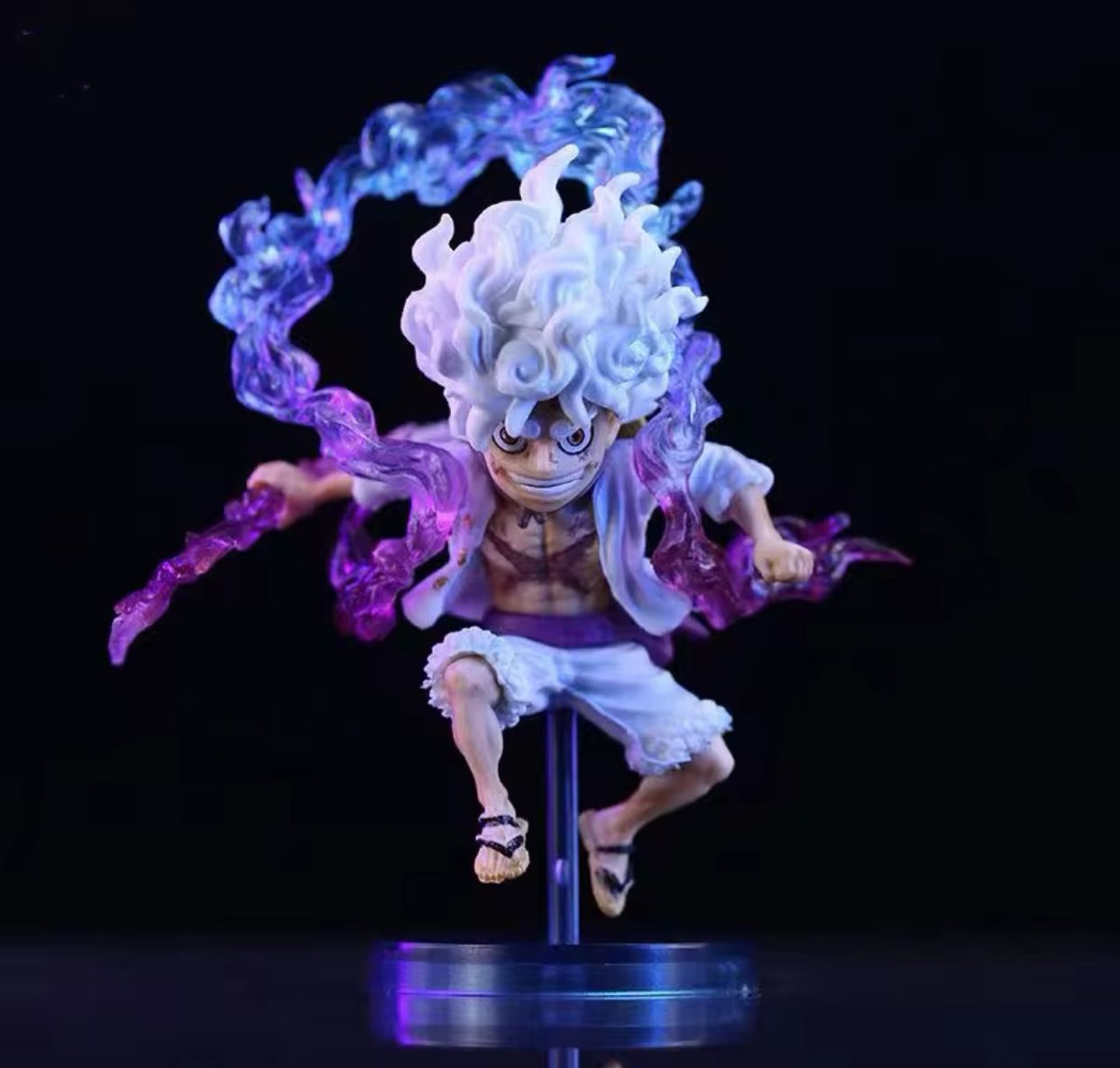 Bandai 10cm Mini One Piece Luffy Gear 5 Action Figure