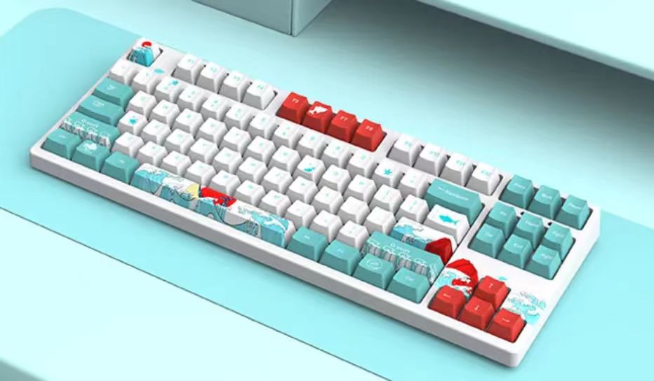 L87 KEYBOARD WHITE SWITCH