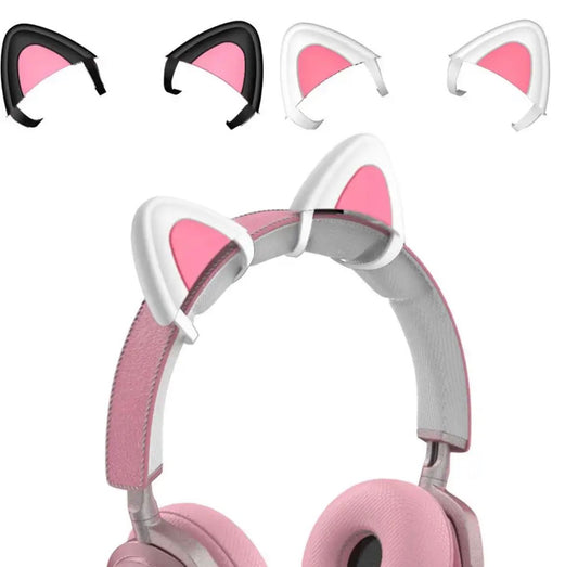 Gaming Headphones 1Pair Cat Ears Attachment